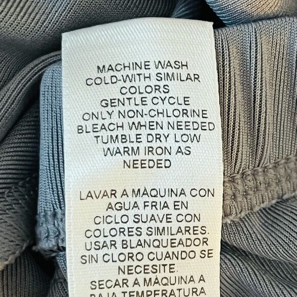 Chico's Easywear Womens Pants 3 Size XL Gray Pull On Slinky Travel Knit Stretch - Picture 8 of 8